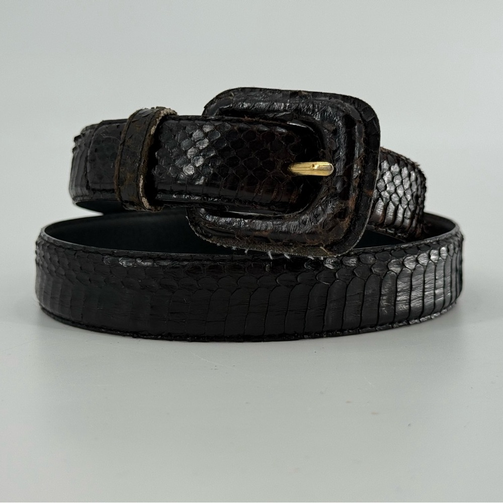 Vintage Jana Ladies Genuine‎ Snake Belt S